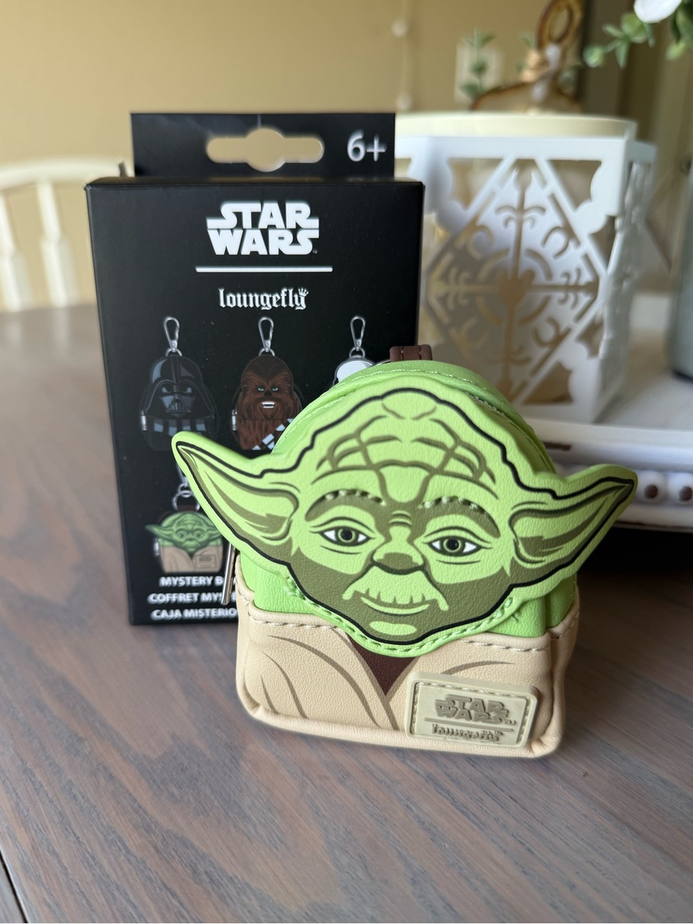 Loungefly Disney Star Wars Mystery Mini Backpack Keychain Charm Yoda NEW